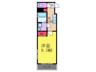 ド－リア北野東の物件間取画像